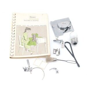 Sears Roebuck & Co. Model 1410 Zig Zag Sewing Machine Instructions and Parts